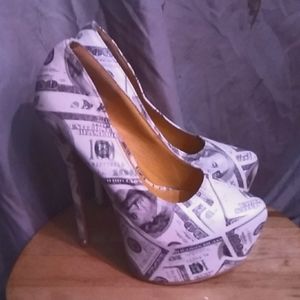 Shoe republic 100 bill heels